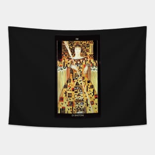 Klimt King of Wounds Tarot Tapestry