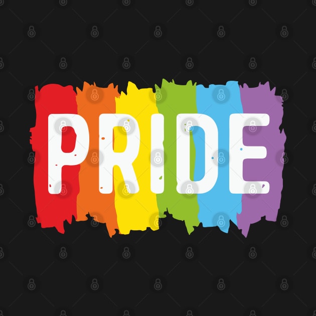 Pride Rainbow by Peter the T-Shirt Dude