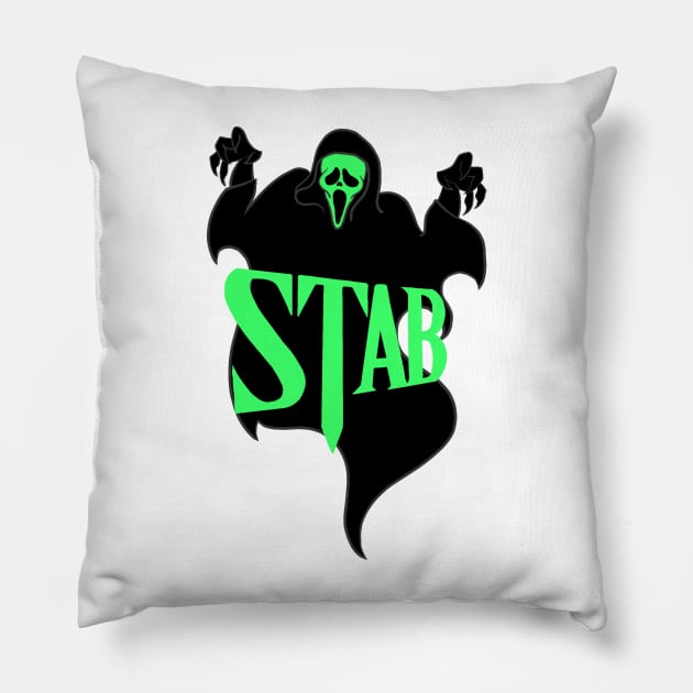 stab Pillow by thejesamestreet