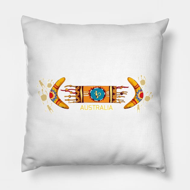 Australia Tradition Pillow by saigon199x