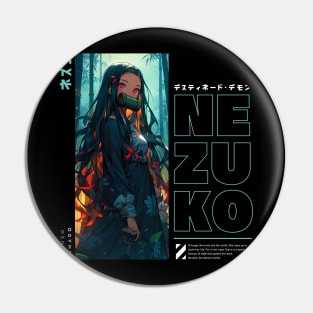 Nezuko Midnight - Demon Slayer Pin