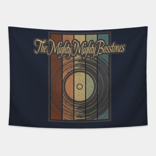 The Mighty Mighty Bosstones Vynil Silhouette Tapestry by North Tight Rope