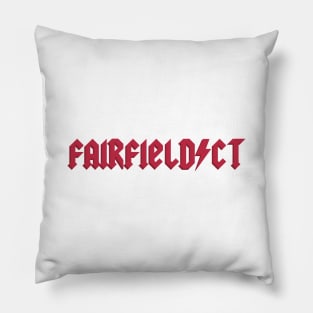 sheart lightning lettering Pillow