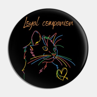 Loyal companion Pin