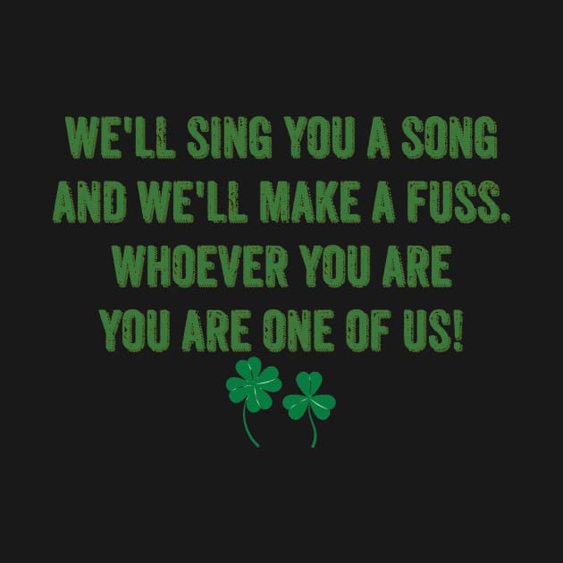 If You're Irish Come Into The Parlor Song Lyric by reillysgal