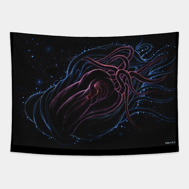 The Heart of a Monster Tapestry by MikeDubisch