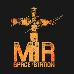 Soviet Space Station Mir T-Shirt