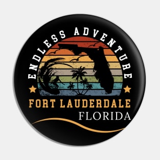 Fort Lauderdale Florida Pin