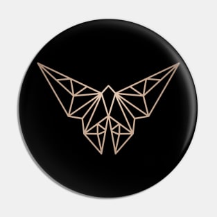 Polygon Butterfly Pin