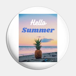 Hello Summer Pin