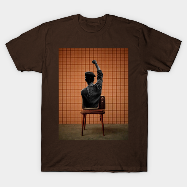 Getting out of the system - Black Pride - T-Shirt