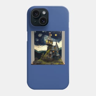 Starry Night Over The Burrow Phone Case