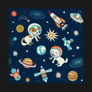 Dog in space T-Shirt