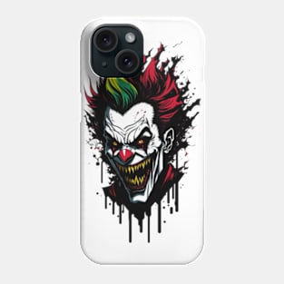 Grim Carnival - The Evil Clown's Grin Phone Case