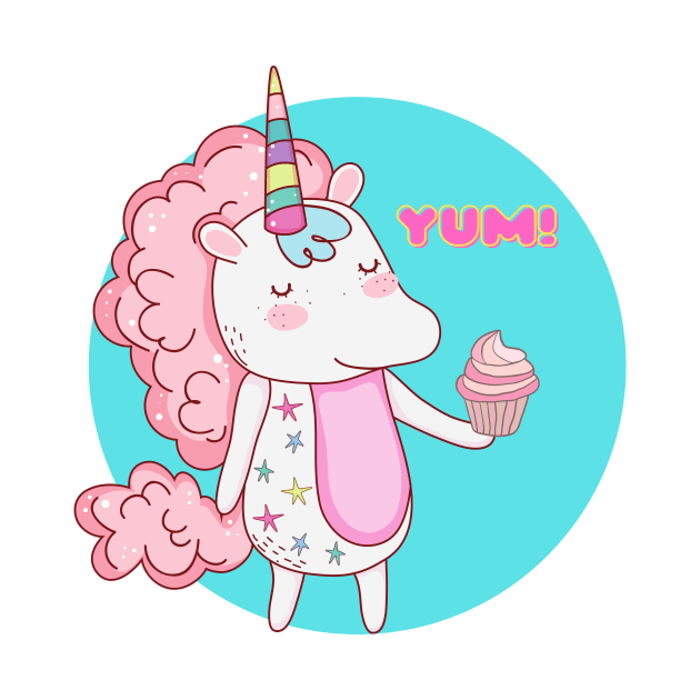 Unicorns Love Cupcakes — Yum! by nathalieaynie