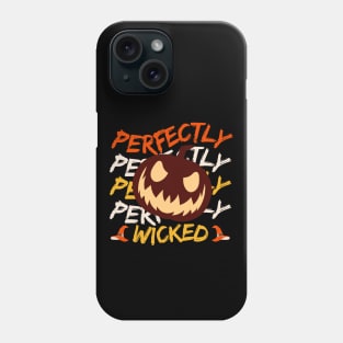 Perfectly Wicked Halloween Pumpkin Phone Case