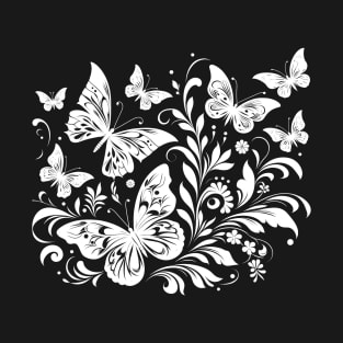 Butterfly pattern T-Shirt