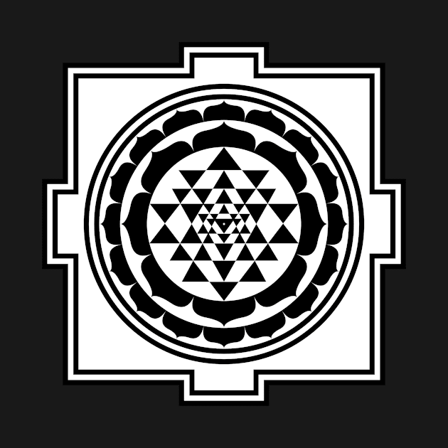 Sri Yantra by Bertum