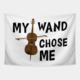 Violin - My wand chose me Tapestry