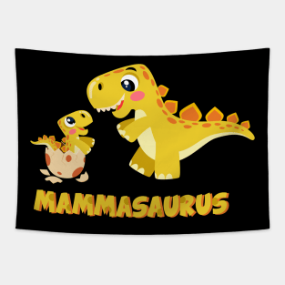 Mammasaurus mamma dino Tapestry