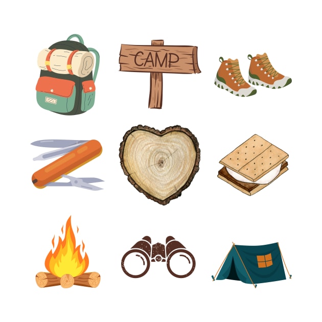 Camping Lover by Doodlehive 