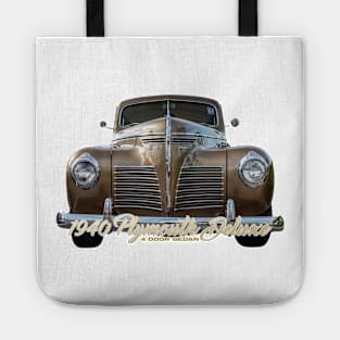 1940 Plymouth Deluxe 4 Door Sedan Tote