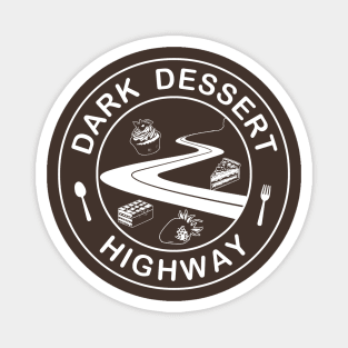 Dark Dessert Highway Magnet