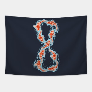 Infinity Koi Tapestry