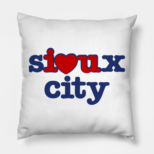 Sioux City Love Pillow by zsonn