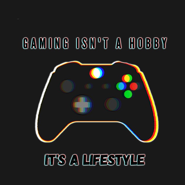 Gaming is a lifestyle by Prettielilpixie