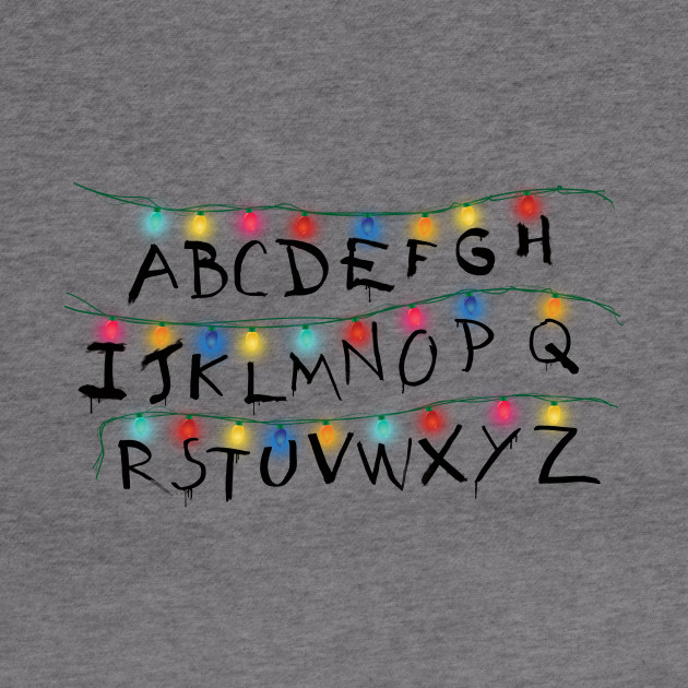 Stranger Things Lights - Sci Fi - Hoodie | TeePublic