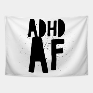 ADHD Tee. ADHD MEME Painted Tapestry