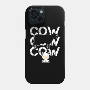 Funny Baby Cow Phone Case