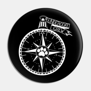 Compass (White) Pin