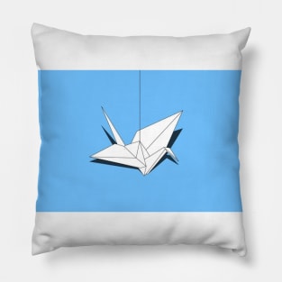 Paper bird Pillow