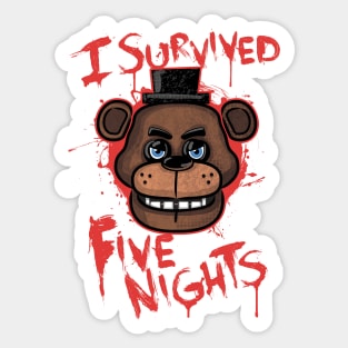 Freddy and Friends Sticker for Sale by TerraTerraCotta