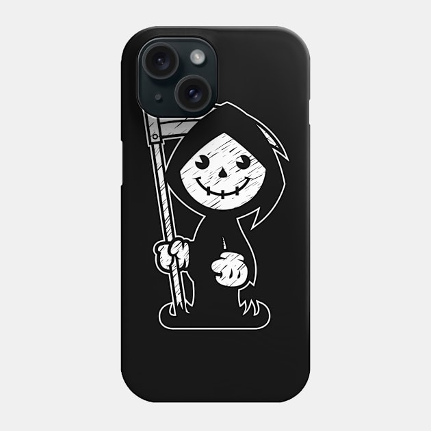 Skully Reaper Phone Case by krisren28