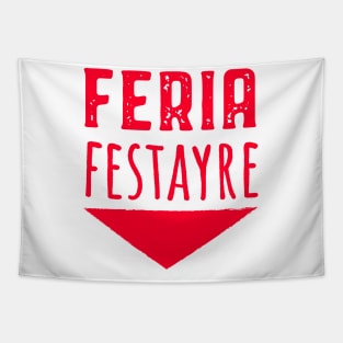 Feria festayre fiesta Bayonne basque country Tapestry