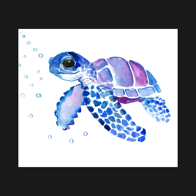 Sea Turtle Children art by surenart