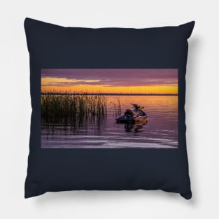 Jet Ski on Lake Mulwala, Yarrawonga Mulwala Pillow