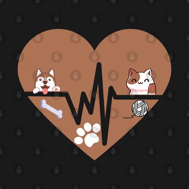 I heart Pets Cat and Dog I am In Big War by ✪Your New Fashion✪