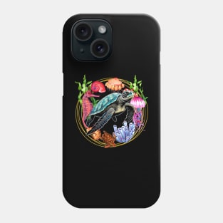 Sea turtle t-shirt Phone Case