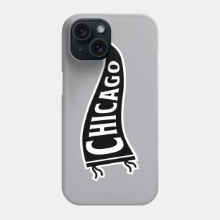 Chicago Pennant - Grey Phone Case