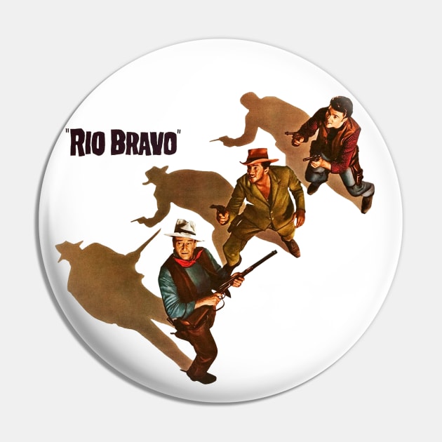 Rio Bravo Movie Poster Pin by MovieFunTime