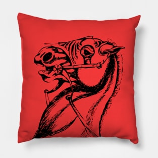 Warrior Horse Pillow