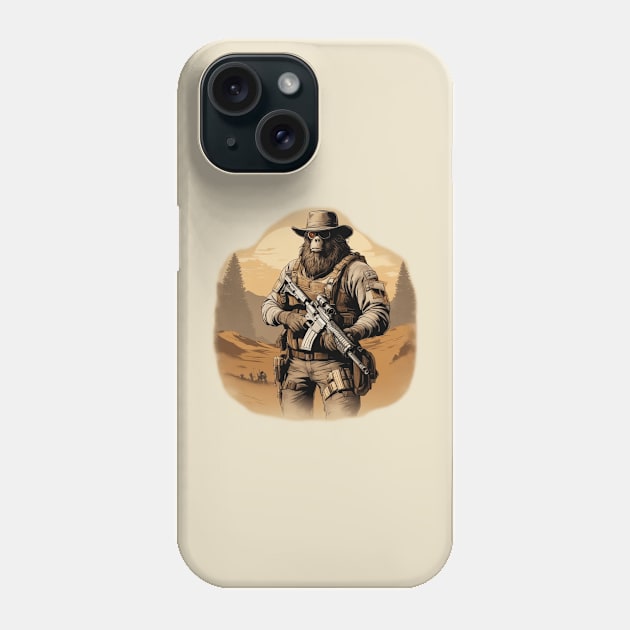 Tactical Operator Bigfoot Phone Case by Squatch