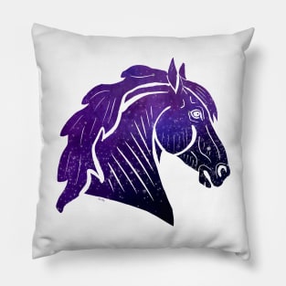 Galaxy Horse Pillow