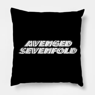 avenged speed font Pillow