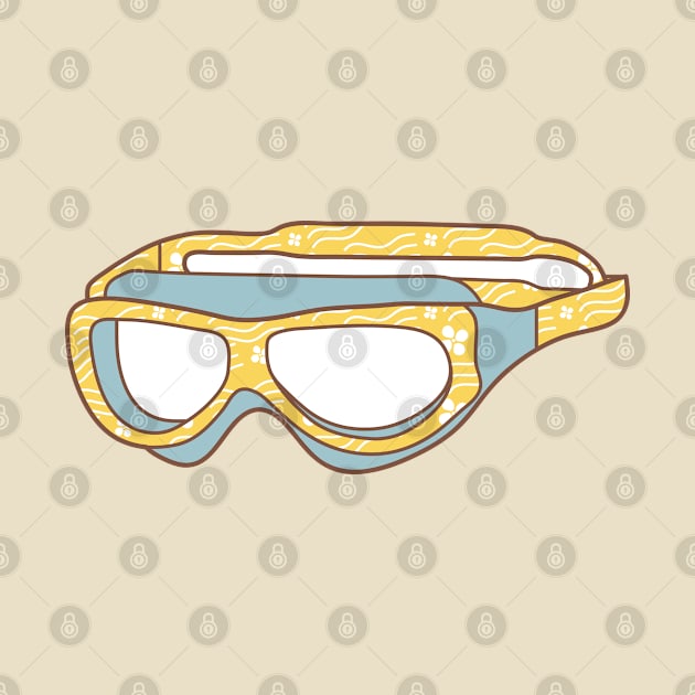 Swimming Goggles by Wlaurence