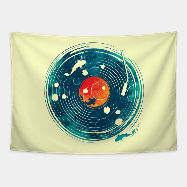 Sound of Water Tapestry by StevenToang